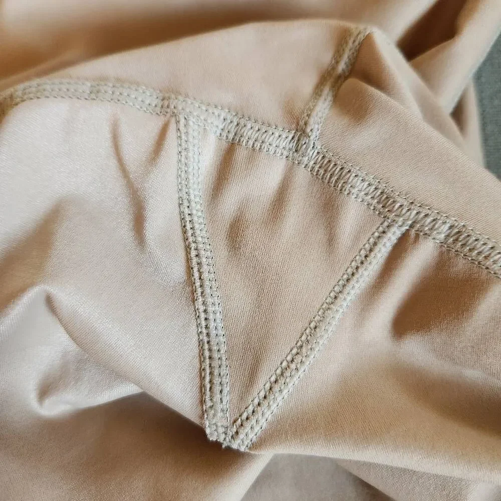 Takara carbon 38 high rise women's activewear beige tan shimmer basics M